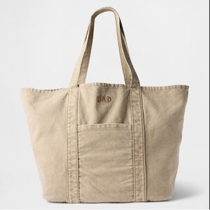 GAP Sand Canvas Tote